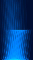 Abstrakter Hintergrund 4k blau hell dunkel schwarz Smartphone Wellen und Linien