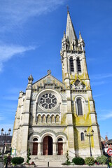 Fototapeta na wymiar Eglise de Briare-FRANCE