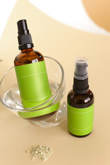 Glass Spray Bottles for cosmetic purpose