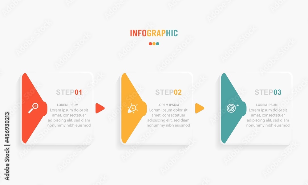 Wall mural business data visualization. process chart. abstract elements of graph, diagram with steps, options,