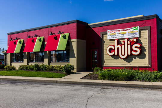 Chili's Grill & Bar Casual Dining Restaurant. Chili's is known for its Baby Back Ribs.