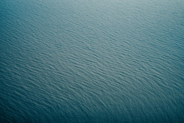 Fototapeta na wymiar Blue sea, ripples on the water
