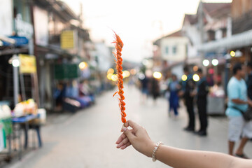 Chiang Khan Walking Street: