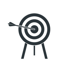 illustration of archery target