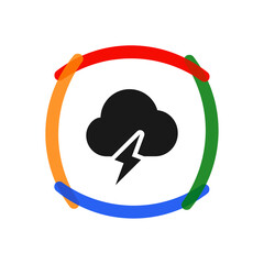 Thunder Storm - Sticker