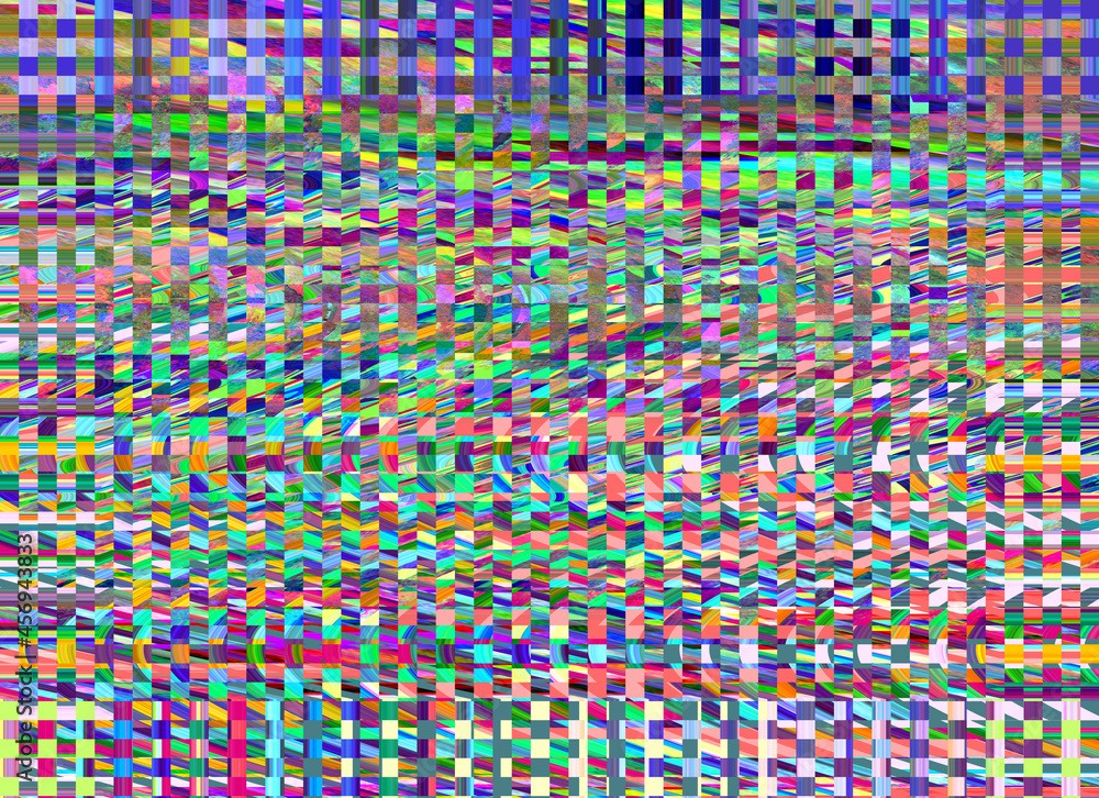 Poster noise tv digital glitch photo background television signal fail computer screen error digital pixel 
