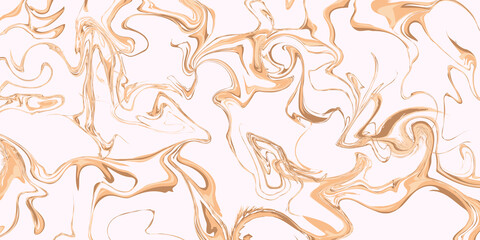 Marble texture background, vector brown gold in high resolution