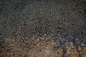 Blick von oben auf das norddeutsche Wattenmeer