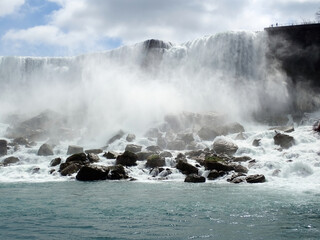 Fototapeta na wymiar Niagara Falls in New York