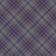 Red Navy Diagonal Plaid Tartan textured Seamless Pattern Design