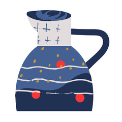 Pottery ceramics painting clay dishes houseplant vase pot