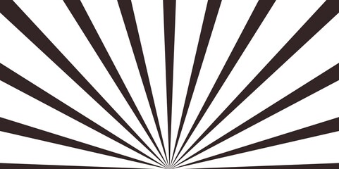 Obraz premium sunburst in vintage style, Abstract background, sun ray comic book background, sunset retro design