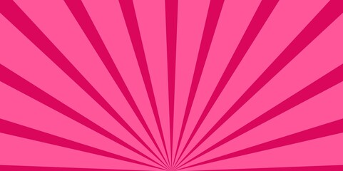 sunburst in vintage style, Abstract background, sun ray comic book background, sunset retro design