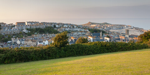 Panorama von St. Yves in England