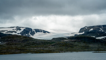 Large glacier near Myrdal, Norway
