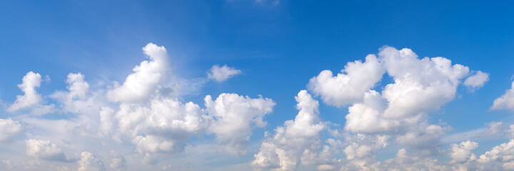 Naklejka na ściany i meble panorama of blue sky