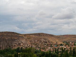 Valley view in Cappadocia, Turkey