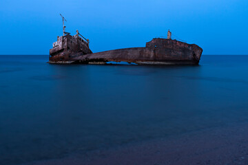 boat in the ocean
