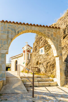 Chapel of the Virgin, Avdellero, Larnaca district, Cyprus, Mediterranean