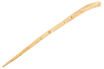 Piece of driftwood isolated on white