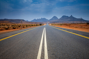 road to the mountains