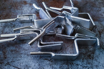 silver-plated metal terminals. connection tips for cables and wi