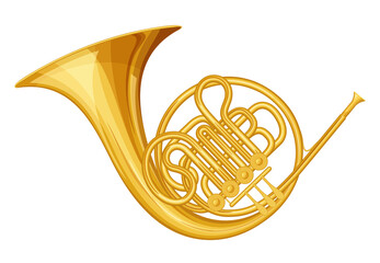 ホルンのイラスト