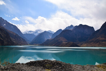 Iskanderkul Lake in Tajikistan, Five Springs Park