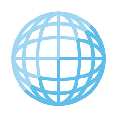 Global sphere icon