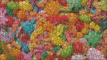 abstract colorful pattern. good as background