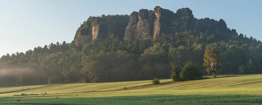 Der Pfaffenstein im Elbsandsteingebirge