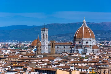 Deurstickers Panorama miasta Florencja © Adam Skrzydlewski