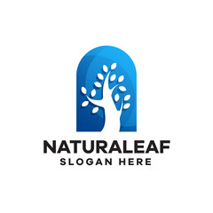 Nature Gradient Logo Template