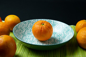 oranges in a bowl