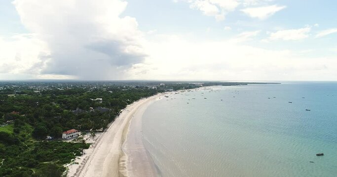 Sand beach of Bagamoyo