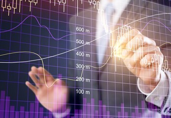 Trader is manipulation value of stock. Broker works with short positions.