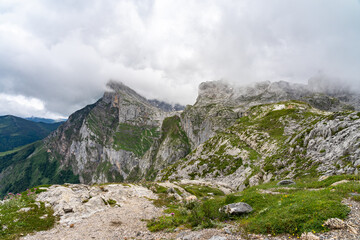Fuentede in Picos de Europa mountain, Cantabria, Spain.