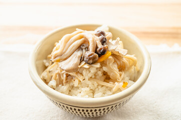 キノコの炊込みご飯