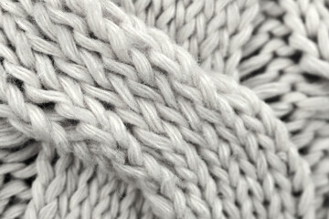 white wool fabric close-up