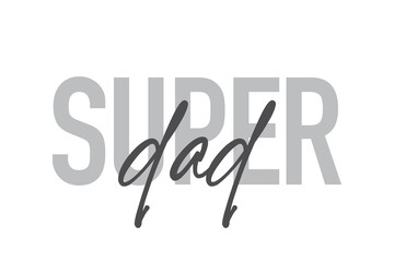 Modern, simple, minimal typographic design of a saying 