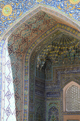 Registan, the heart of the ancient city of Samarkand, Uzbekistan