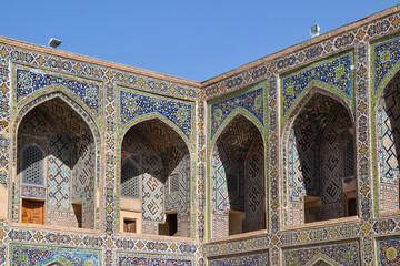 Registan, the heart of the ancient city of Samarkand, Uzbekistan