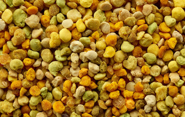 pollen background macro