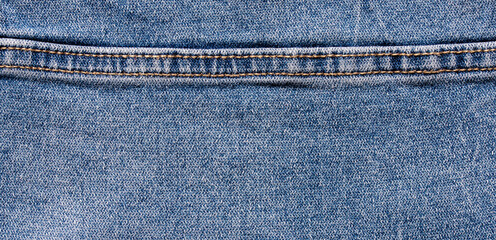 texture of blue jeans denim fabric background	