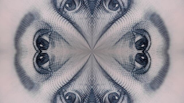abstract video of a moving eye