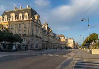 Fototapeta na wymiar Place de la Republic Rennes Brittany France