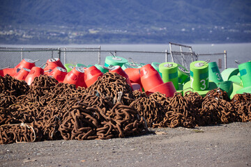Bouys and Anchor chains