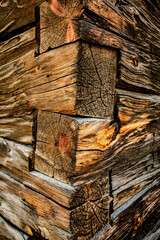 old wooden wall