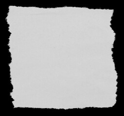 Obraz premium Torn paper on black