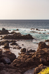 Costa en Buenavista del Norte, isla de Tenerife